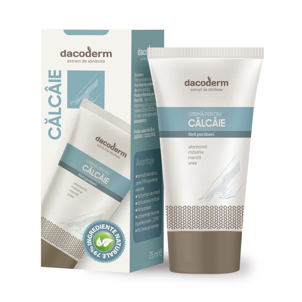 Crema pentru calcaie Dacoderm - 75 ml